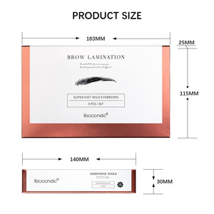 Prothèses en silicone naturelles non irritantes pour rehaussement de cils, sans colle, à action rapide en 5 minutes, personnalisables pour sourcils et cils - Product Image 5