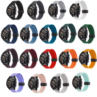 Accesorios para reloj inteligente, correa de silicona transpirable de liberación rápida universal, 20mm, 22mm, resistente al agua, suave para