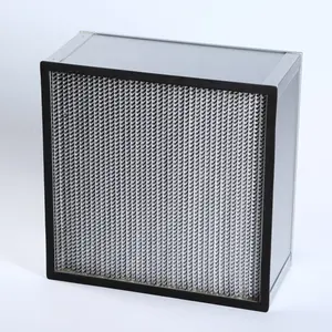 Deep-pleat high efficiency dust hepa filter sheet filter pleated air HEPA filter