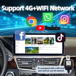 12.3 inch <span class=keywords><strong>Android</strong></span> Car Player Màn hình Carplay 4 gam Wifi Stereo đài phát thanh cho Mercedes-Benz C Class w204 S204 2008-2010 ntg 4.5 - Product Image 3