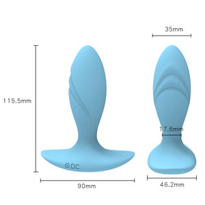 จิ๋มกระป๋องซิลิโคนสำหรับผู้ชายอุปกรณ์เซ็กซ์ทอยสำหรับทวารหนักแบบสั่น - Product Image 1
