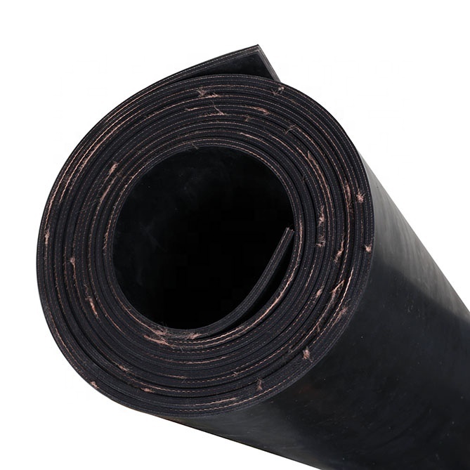 Red Rubber Sheet Colored 3mm Natural