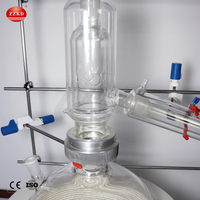 Kit de distillation à court trajet électrique avec piège à froid, chauffe-ballon 20L, composant principal du moteur