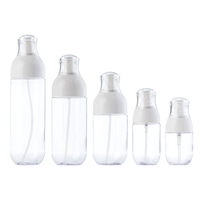 PETG botol semprot Toner air, semprotan pompa kemasan kosmetik plastik 30ml 50ml 120ml 150ml 180ml