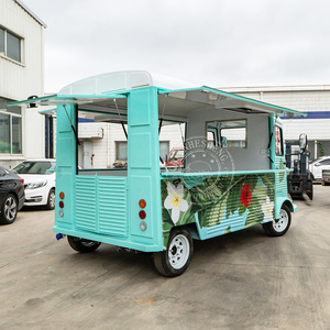 Camion de restauration électrique, <span class=keywords><strong>service</strong></span> complet, café commercial avec équipements, chariot de restauration, remorque de vente ambulante - Product Image 3