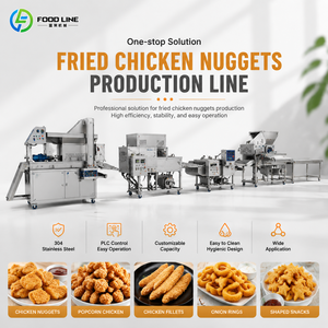 <span class=keywords><strong>Machine</strong></span> de production de tempura végétal, ligne multifonctionnelle de panification et de friture - Product Image 6