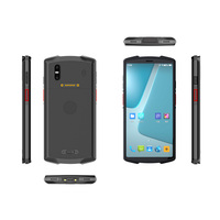 PDA de 6 pulgadas Terminal de datos portátil Teléfono móvil Android OS WiFi Comunicación 2D Código de barras Logística Almacén en stock