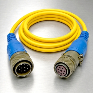 Cable de la serie MIL-<span class=keywords><strong>DTL</strong></span>-5015 de 10 pines MS3106A18-1P MS3106A18-1S a extremo de cable tipo Pigtail, solución de arnés de cableado con conector industrial MS5015 - Product Image 1