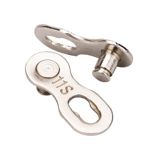Cadena Hueca Plateada <span class=keywords><strong>de</strong></span> <span class=keywords><strong>11</strong></span> <span class=keywords><strong>Velocidades</strong></span> y 116 Eslabones para <span class=keywords><strong>Bicicleta</strong></span> <span class=keywords><strong>de</strong></span> Montaña y Carretera ZTTO, Compatible con Piezas del Sistema K7 - Product Image 5