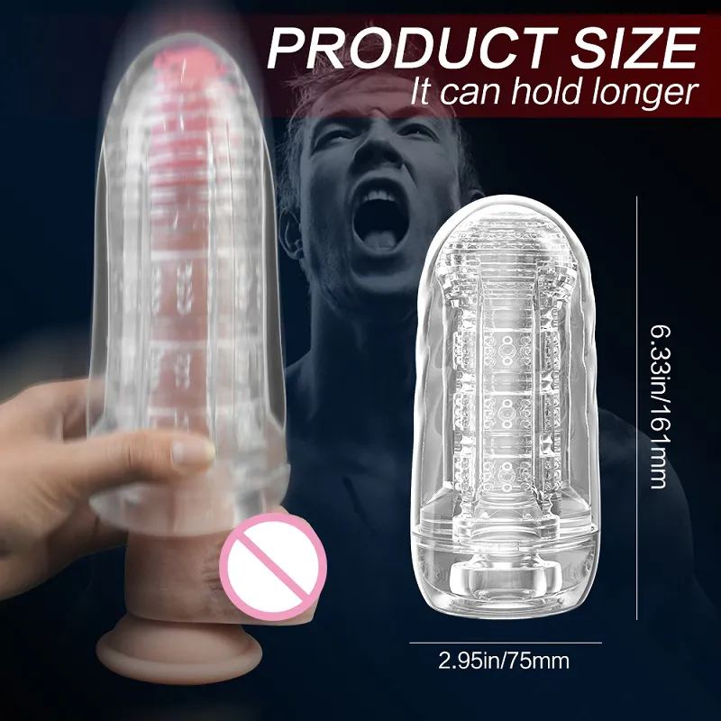 Capsule spatiale transparente Masturbation masculine Coupe d'avion Coupe de masturbation masculine Jouet sexuel adulte pour hommes Chine Sex Toy Shop