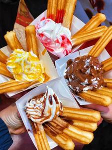 Machine à <span class=keywords><strong>churros</strong></span> à fonctionnement flexible avec <span class=keywords><strong>friteuse</strong></span> et remplisseuse, machine à <span class=keywords><strong>churros</strong></span> avec <span class=keywords><strong>friteuse</strong></span> électrique - Product Image 6