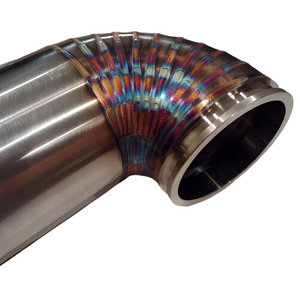 3 1/2 "Pie potong Las 304 baja tahan karat popok knalpot logam buang Lobster - Product Image 1