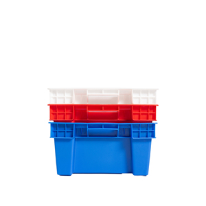 600 thùng nhựa xếp chồng được dùng để vận chuyển thịt, cá, trái cây, rau quả trong nông nghiệp - Product Image 4