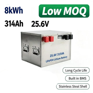 ขายตรงจากโรงงาน แบตเตอรี่ลิเธียม LiFePO4 25.6V 314Ah 8kWh พร้อมระบบ BMS สแตนเลส สำหรับเรือยอชท์ เรือ และระบบสำรองไฟพลังงานแสงอาทิตย์แบบออฟกริด - Product Image 1