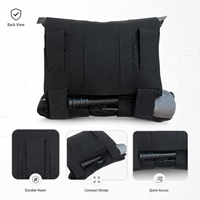 ORI-POWER Trousse de premiers secours compacte noire MOLLE IFAK, accès rapide, pour les urgences en plein air