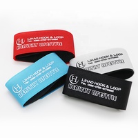 Sangles/fixations de ski alpin nordique imprimées avec logo personnalisé Bande de ski et de snowboard à crochet et boucle