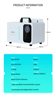 Diffuseur d'arômes intelligent à alimentation commerciale, système CVC, parfum d'air WiFi, machine de diffusion de parfum 2000ml pour un grand espace, vente en gros