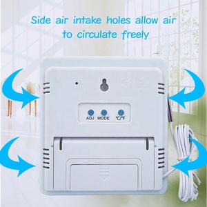 Trong nhà và ngoài trời Nhiệt kế độ ẩm ẩm kế kỹ thuật số thermohygrometer với Max/Min hiển thị - Product Image 3
