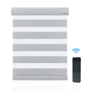 Tùy chỉnh chất lượng cà phê Xếp Li Kem chống nắng vải Hàn Quốc của nhãn hiệu và mùa xuân <span class=keywords><strong>Zebra</strong></span> rèm - Product Image 6