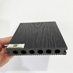 Plancher <span class=keywords><strong>de</strong></span> terrasse en WPC moderne <span class=keywords><strong>de</strong></span> luxe, 140-23 mm, carré, imperméable, installation facile par clic, jardins extérieurs, sous-sols, entrepôts, parcs - Product Image 3