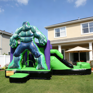 Qiyi Spider-man - Castillo Inflable de PVC con Tobogán, Color Personalizado, Garantía de 2 Años, Capacidad para 6 Personas - Product Image 1