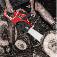 Outils électriques 42V tronçonneuse sans brosse Machine de découpe de bois batterie au Lithium Portable 16 pouces élagage grande scie à chaîne