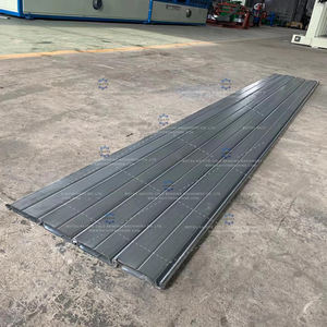 เครื่องม้วนชัตเตอร์สองชั้นทำ<span class=keywords><strong>จ</strong></span>ากเหล็กคอมโพสิตแบบไล่ระดับไฟอุปกรณ์ขึ้นรูปประตูแบบอั<span class=keywords><strong>จ</strong></span>ฉริยะ - Product Image 4