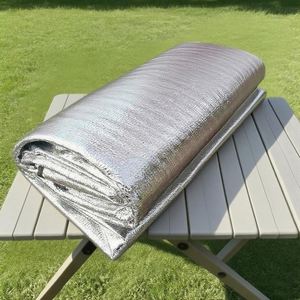 Couverture en aluminium double face imperméable et isolante pour le camping, tapis en mousse imperméable et isolant - Product Image 2