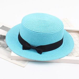 Sombreros de pescador Fedroa <span class=keywords><strong>Jazz</strong></span> tejidos de paja multicolor para exterior al por mayor, sombreros de pescador de verano para mujer, novedad de 2017 - Product Image 2