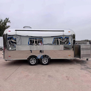 Food Truck Personalizzato in Acciaio Inox Stile Retrò con Generatore AC per Catering Mobile - Product Image 5