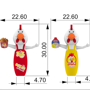 Pollo inflable decorativo <span class=keywords><strong>gigante</strong></span> 2025, <span class=keywords><strong>Gallo</strong></span> inflable para publicidad - Product Image 2
