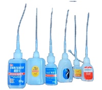 Compte-gouttes de canules de tube de PE pour le compte-gouttes de tube de colle instantanée