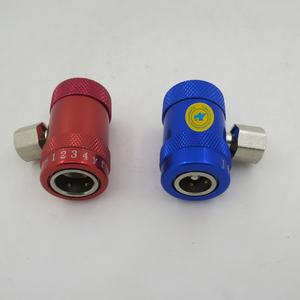 Adaptador de Aire Acondicionado con Conexión Rápida para Refrigerante R1234yf, Acoplador Rápido Ajustable de Latón para Fluoruro R134A - Product Image 5