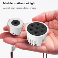 Spot encastré LED moderne en aluminium pour mini-spots, avec un éclairage ultra-lumineux