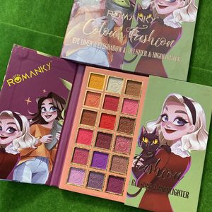 Romanky Fashion Cosmetics, Hermoso Set de Sombras de Ojos de 36 Colores Altamente Pigmentadas para Mujer - Product Image 2