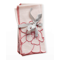 Europe Fleur Styling Nature lin napperons restaurant mariage broderie broderie serviettes en lin