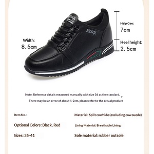 Black Leather Casual Sneakers for Women, Soft Non-slip Mom Shoes, Comfortable Lightweight Walking Shoes for Daily Wear - Product Image 2