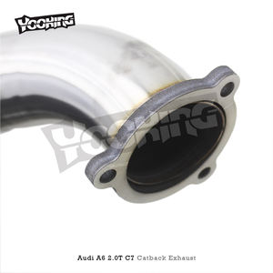 <span class=keywords><strong>Tuning</strong></span> Catback tubos de escape para <span class=keywords><strong>Audi</strong></span> <span class=keywords><strong>A6</strong></span> 2,0 T <span class=keywords><strong>C7</strong></span> 2012-2018 Acero inoxidable Escape Racing silenciador sistema de escape - Product Image 2