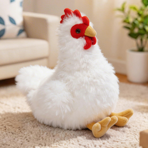 Juguete de Peluche de Pollo de 28 cm, Decoración para el Día de Pascua - Product Image 2