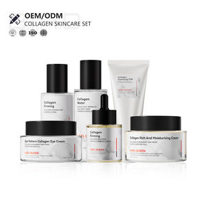 OEM etiqueta personal personalizada cuidado de la piel paquete colágeno relleno reparación reafirmante limpiador cara crema ojos <span class=keywords><strong>serie</strong></span> de esencia - Product Image 1