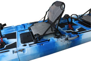 2023批发维京14英尺双人充气新产品3可拆卸电子电机4米HDPE船体材料钓鱼 - Product Image 4