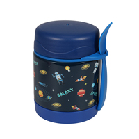 Tasse à soupe 350ml flacons sous vide en acier inoxydable 304 récipient alimentaire pot avec couverts garder les aliments au chaud pour les enfants