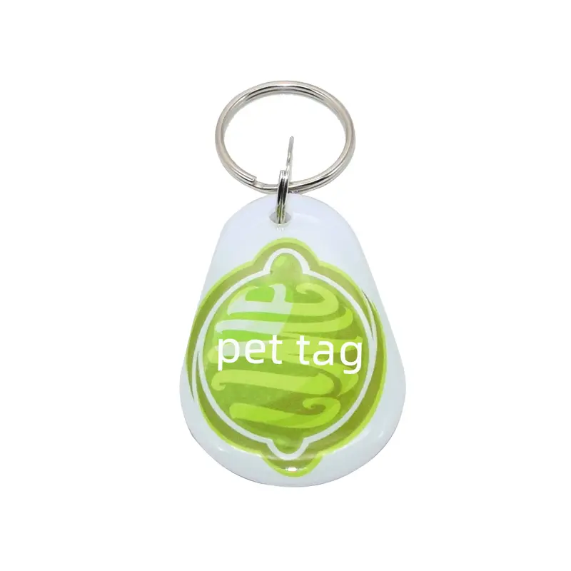 Có thể tùy chỉnh hàng loạt nhỏ xung quanh cổ RFID NFC Pet định vị tag