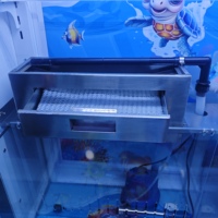 La petite machine de jeu de pêche au poisson réel offre aux enfants une expérience de machine de pêche cadeau amusante, agréable et intéressante