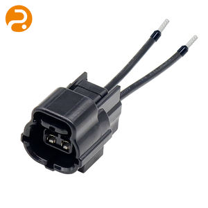 맞춤형 길이 2핀 방수 자동차 배선 하네스(차량 조명 및 산업용 센서용 잠금 커넥터 포함) - Product Image 1