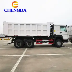 12 גלגלים 20m3 קיבולת 371HP סין Dump משאית עבור אפריקה