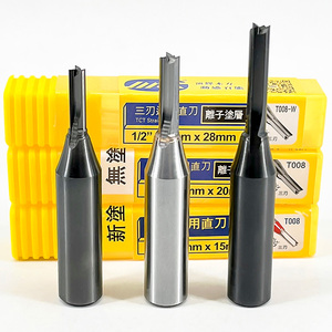 <span class=keywords><strong>8</strong></span> mm cacbua tri-mặt phay cắt rắn Router bit cho các công cụ cắt gỗ - Product Image 2