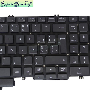 Được bàn phím đèn nền Bỉ cho vĩ độ Dell 5500 5501 5510 Độ chính xác 5511 3540 3541 3500 3501 0x21wj 0vpy1d bàn phím - Product Image 5