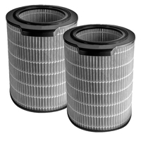 Cocok untuk Fy3430 Filter Karbon, Aksesori Pemurni Udara Efisien untuk Penggunaan Rumah Tangga, Kompatibel dengan Udara Fy3430