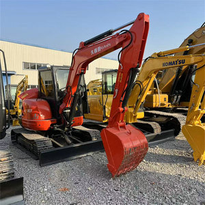 Compacto y flexible KUBOTA KX163 mini excavadora usada 5 toneladas excavadora de segunda mano a bajo precio en stock - Product Image 4